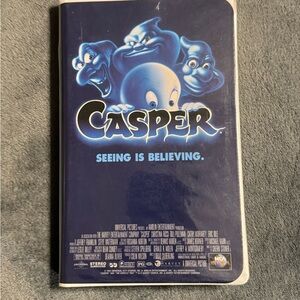Casper Seeing Is Believing VHS Tape